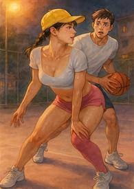 粉红篮球服